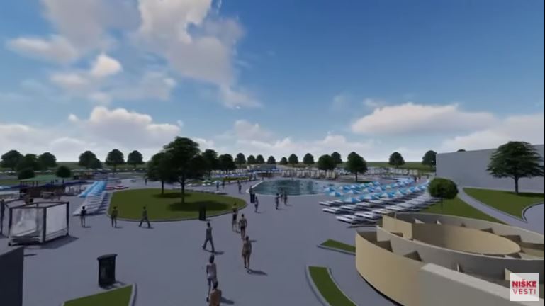 Ovako će izgledati akva park čija je izgradnja počela u Niškoj Banji (video)