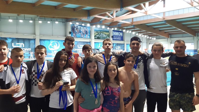 Plivači Plivačkog kluba“Leskovac“ osvojili još 17 medalja