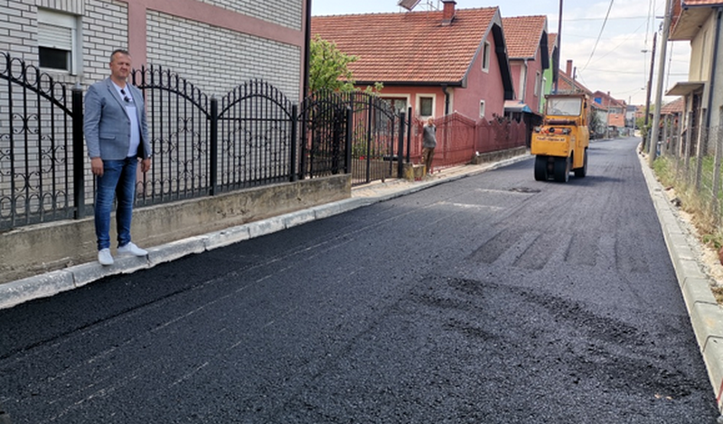 Stanovnici ulica Manasija Ristića i Jurice Ribara dobili asfalt