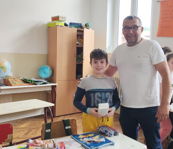 Škola u Grdelici dobila veliku donaciju od Dragana Stamenkovića