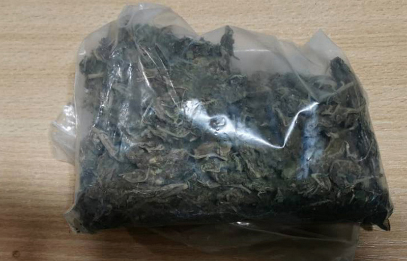 N.T (22) iz Leskovca uhapšen sa 100 grama marihuane