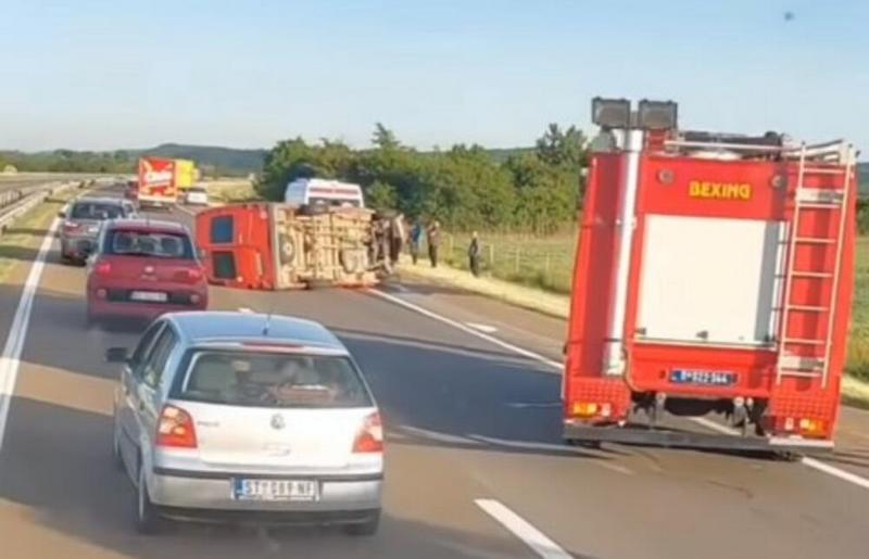 Povređeno četvoro dece iz Leskovca na auto-putu