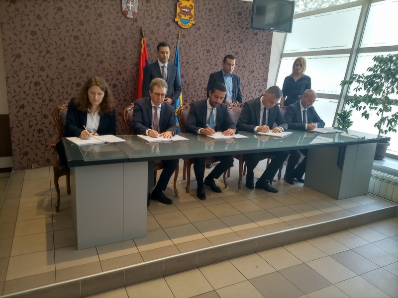 Potpisan ugovor o izgradnji Postrojenja za prečišćavanje otpadnih voda,  investicija vredna preko 16, 2 miliona evra