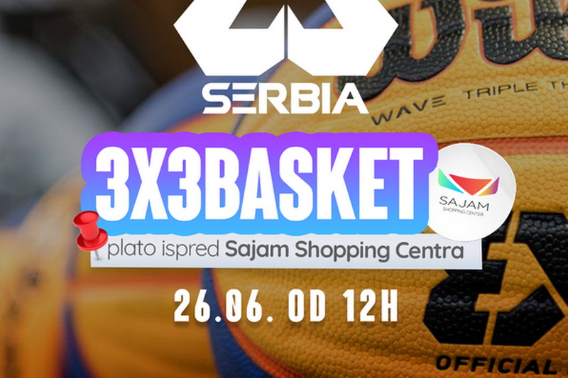 Prijave za basket turnir Sajam Shopping Centra do 24. juna, 10 nagrada i za publiku