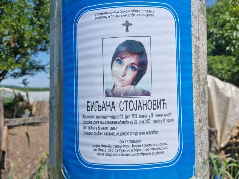 Dokazano: Biljana Stojanović iz Velikog Trnjana sama ubila i zacemetirala supruga u buretu