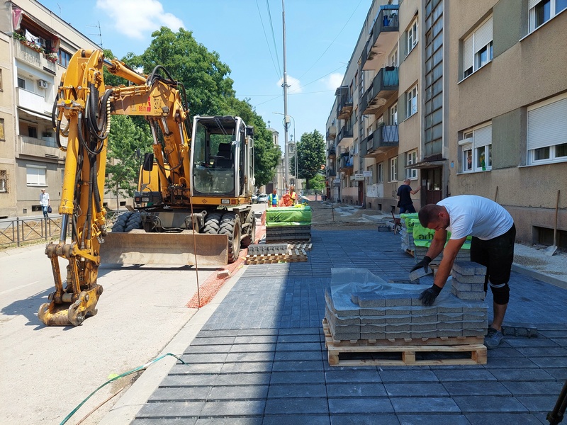 Obećano: Ulica Moše Pijade potpuno rekonstruisana do kraja meseca
