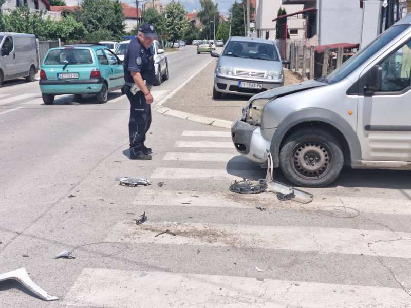 U Nikole Skobaljića u Leskovcu trostruki sudar