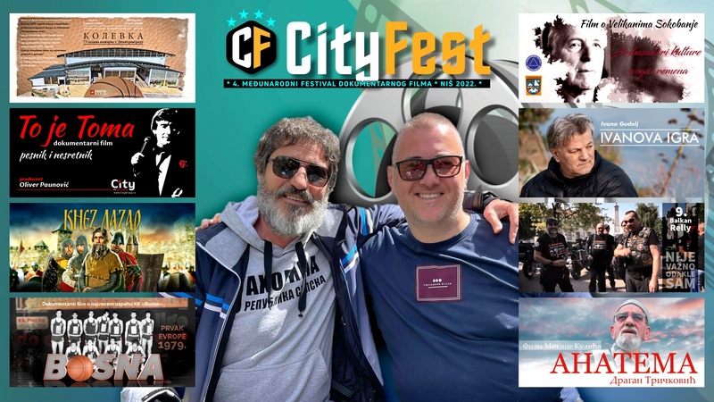 Međunarodni festival dokumentarnog filma “City Fest” u Nišu otvara glumac Dragan Gagi Jovanović