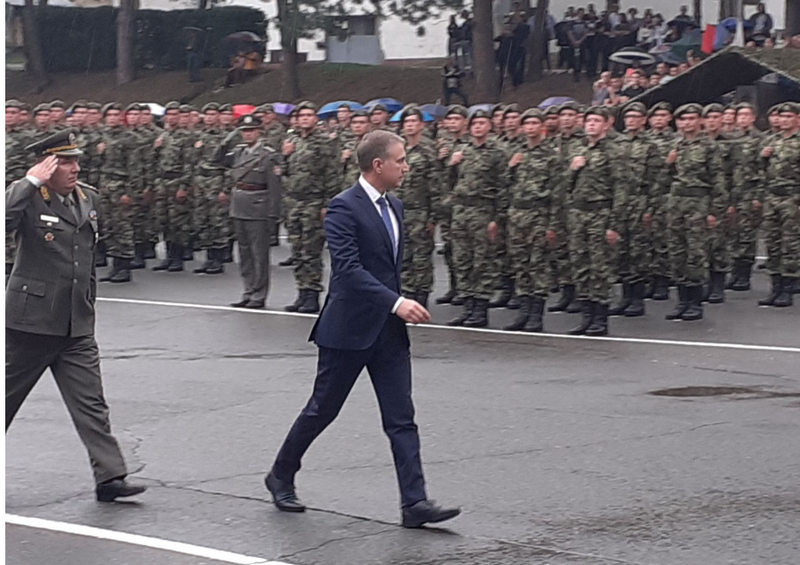 Vojnici generacije 2022. u Leskovcu položili zakletvu uz prisustvo ministra Stefanovića