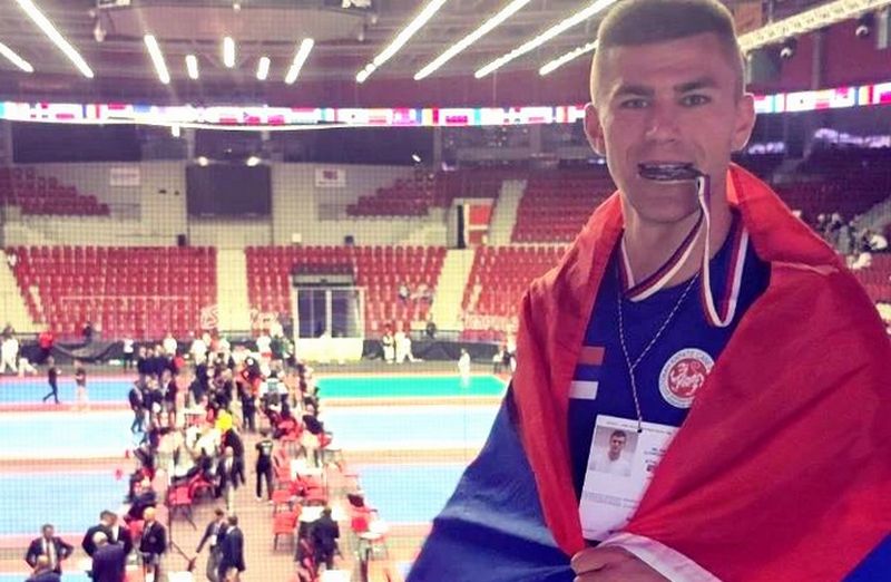 Uprkos zapaljenju pluća Milan Đorđević iz Vlasotinca osvojio dve medalje na Svetskom prvenstvu