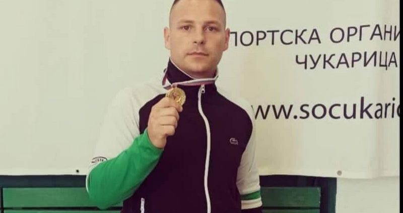 Nikola Mladenović iz Medveđe osvojio zlato na državnom Prvenstvu u karateu
