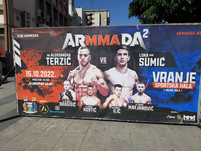 MMA spektakl u Vranju