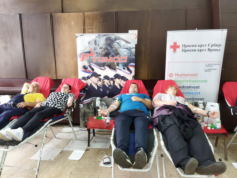 Akcija dobrovoljnog davanja krvi sutra u Vranju