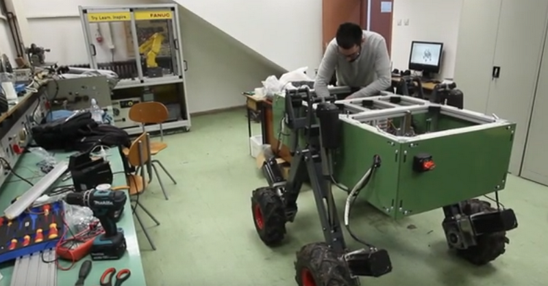 Nišlije napravile robot Agar koji će obavljati poljoprivredne poslove