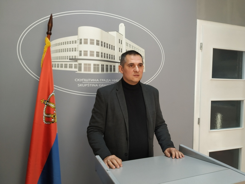 Odbornik Miodrag Stanković predao 40 amandmana na predlog Budžeta grada Niša za sledeću godinu