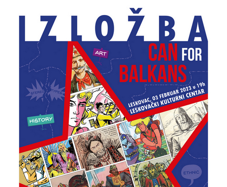 Izložba „Može za Balkan – can for Balkans” u petak u LKC-u