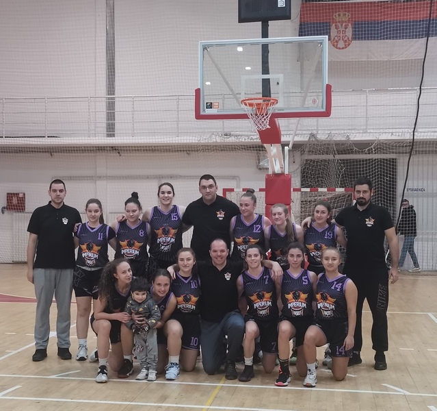 Juniorke Imperium basketa iz Leskovca plasirale se na Državno prvenstvo Srbije