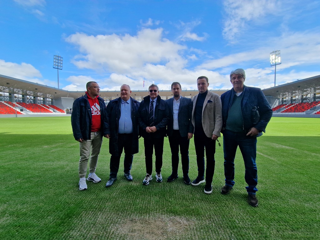 Zvanično otvaranje stadiona u Leskovcu planirano za drugu polovinu maja, reprezentacija jednu od utakmica za Evropsko prvenstvo odigraće upravo tu