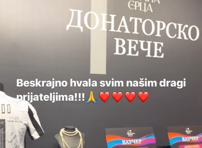 Zvezda donirala loptu, dres i 8.000 evra za tri ugrožene porodice iz Leskovca, Vlasotinca i Dimitrovgrada