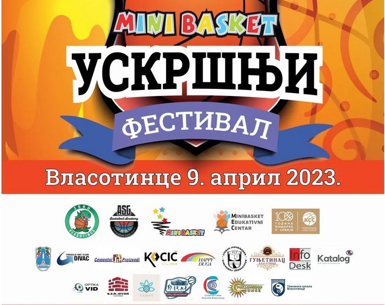 Prvi Uskršnji mini basket festival u Vlasotincu