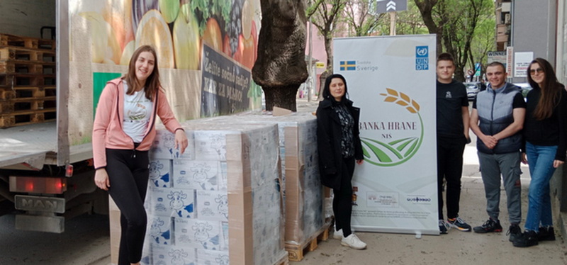 Banka Hrane Niš donirala dve tone mleka za ugrožene građane iz Vlasotinca, Prokuplja, Vladičinog Hana…