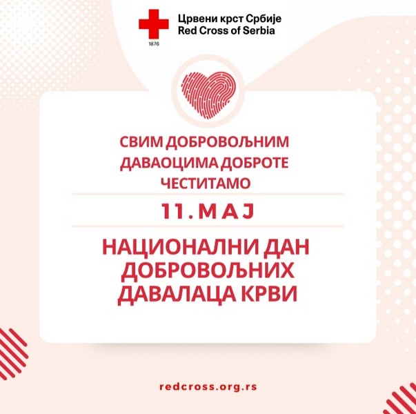 Na obeležavanju Nacionalnog dana dobrovoljnih davalaca krvi Crveni krst u Leskovcu poziva na humanost