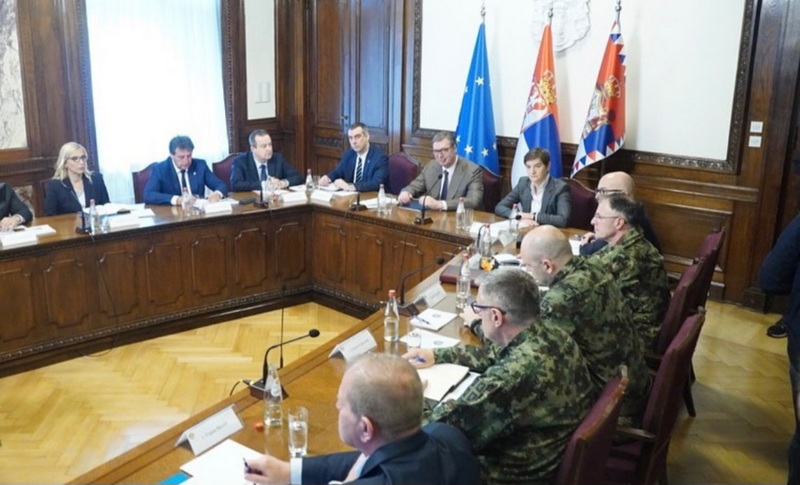 Savet za nacionalnu bezbednost: Vojska Srbije ostaje na najvišem stepenu borbene gotovosti
