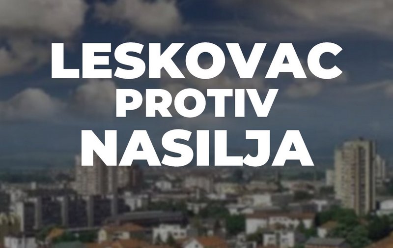 I u Leskovcu protestna šetnja u subotu