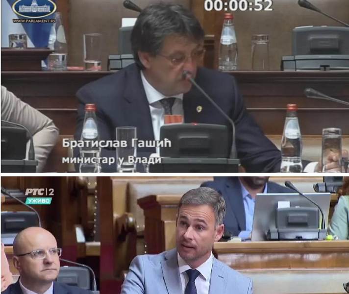 Gašić Aleksiću: Sin gradonačelnika Leskovca je zaposlen u BIA, dete završilo akademiju (video)