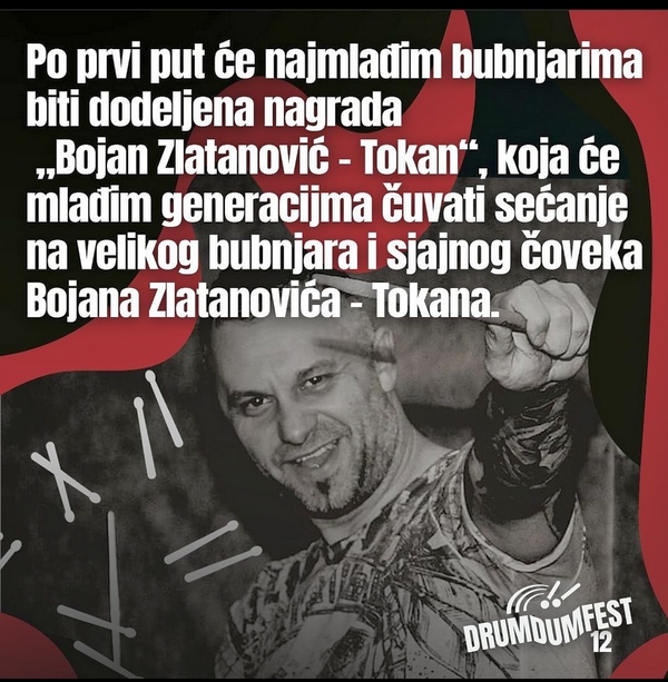 Najmlađim bubnjarima nagrada „Bojan Zlatanović-Tokan“