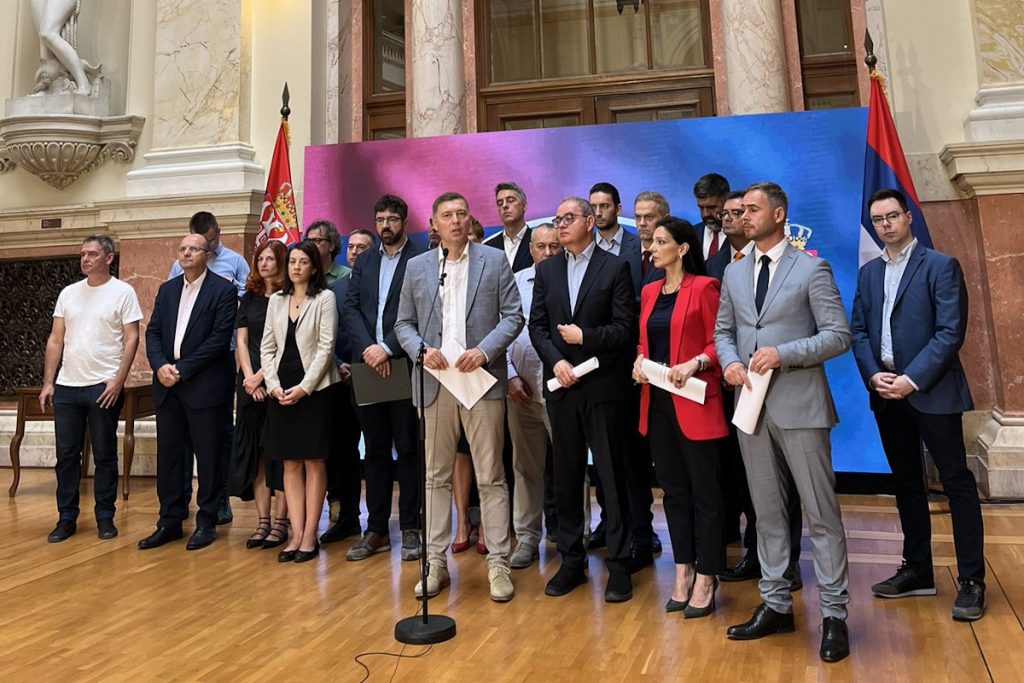 Organizatori protesta „Srbija protiv nasilja” potpisali Dogovor za pobedu