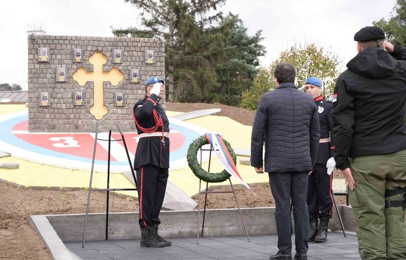 Otkriven spomenik poginulim i preminulim žandarmima jedinice u Nišu