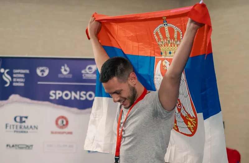 Vice šampion na Svetskom Superkupu u Masaži Petar Janković iz Niša