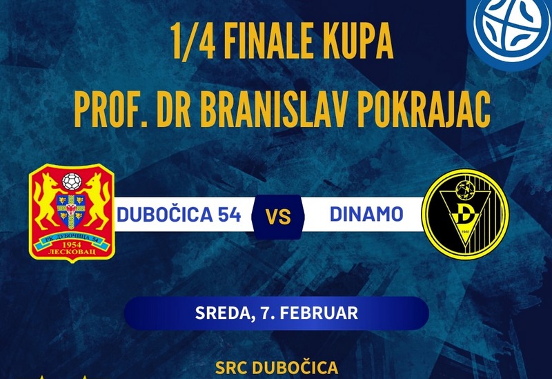 Rukometaši Dubočice sutra na svom terenu dočekuju Dinamo iz Pančeva