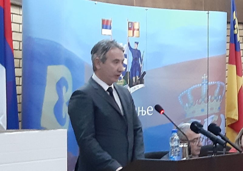 Slobodan Milenković po treći put izabran za gradonačelnika Vranja