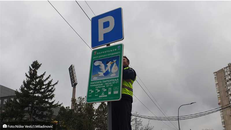 „Bebi parking“ na tri lokacije, ostvaren prihod ide porodilištu