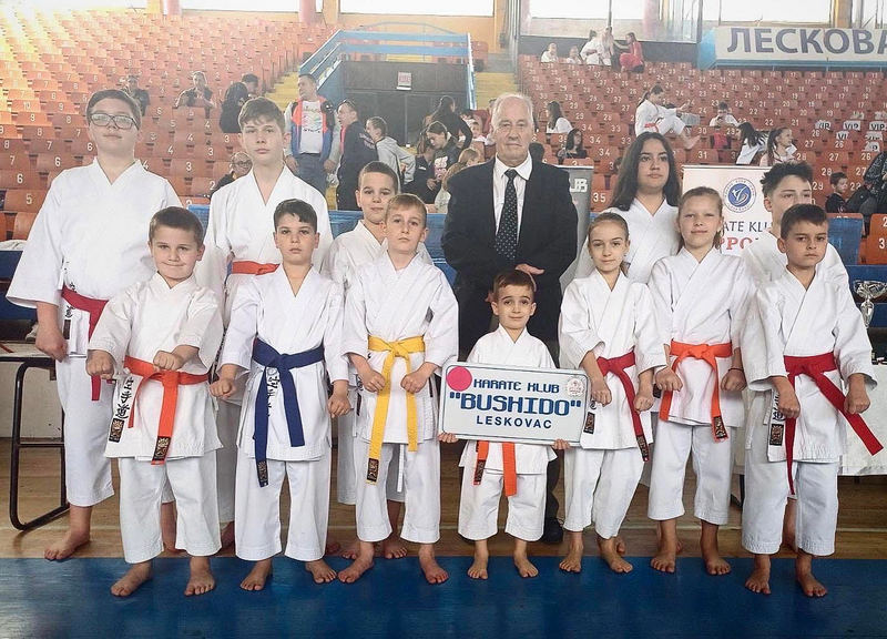 Takmičari karate kluba Bušido iz Leskovca osvojili medalje ma Međunardnom takmičenju