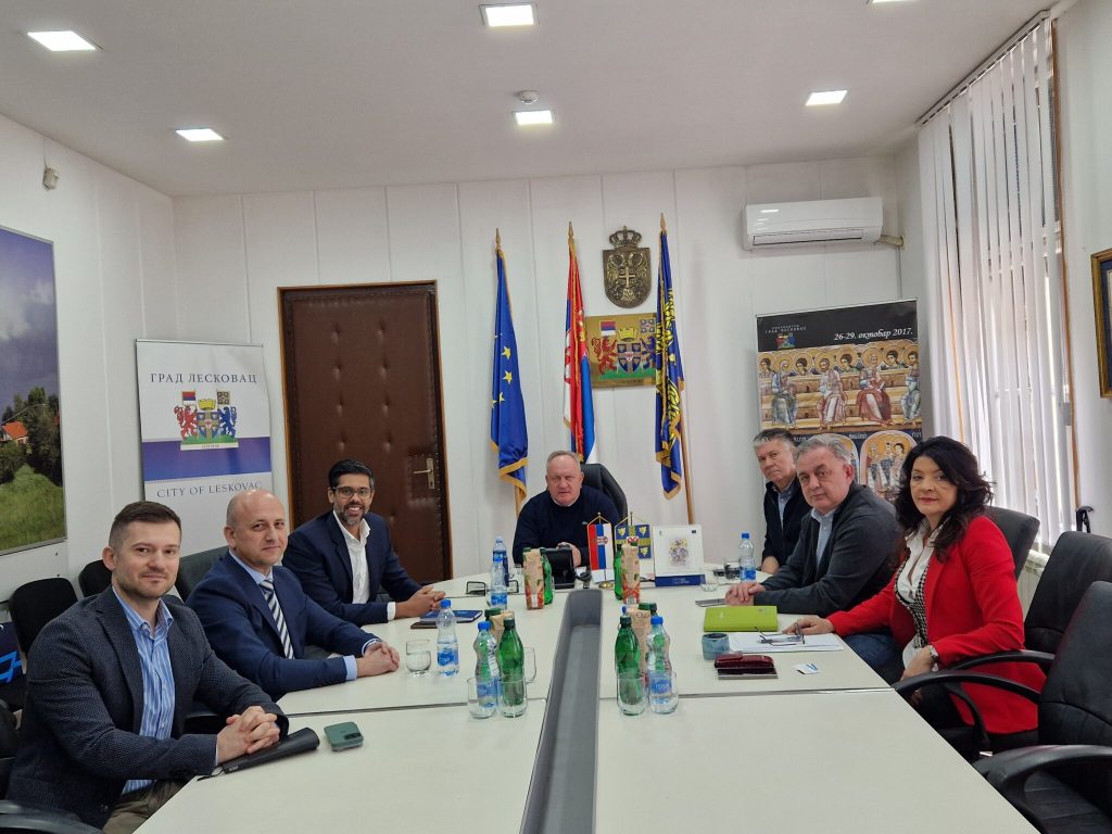 Gradonačelnik Leskovca sa predstavnicima kompanije Zdravlje o proširenju proizvodnje
