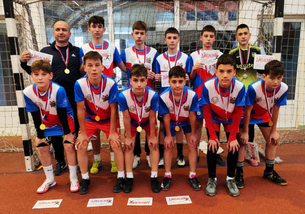 Mališani iz „Trajka Stamenkovića“ prvaci u malom fudbalu u Jablaničkom okrugu