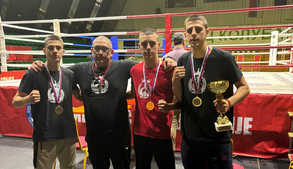 Klub “Gard 018” doneo u Niš pehar i tri zlatne medalje