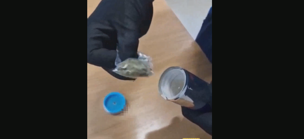 U limenci energetskog pića pokušao da prokrijumčari marihuanu preko Gradine (video)