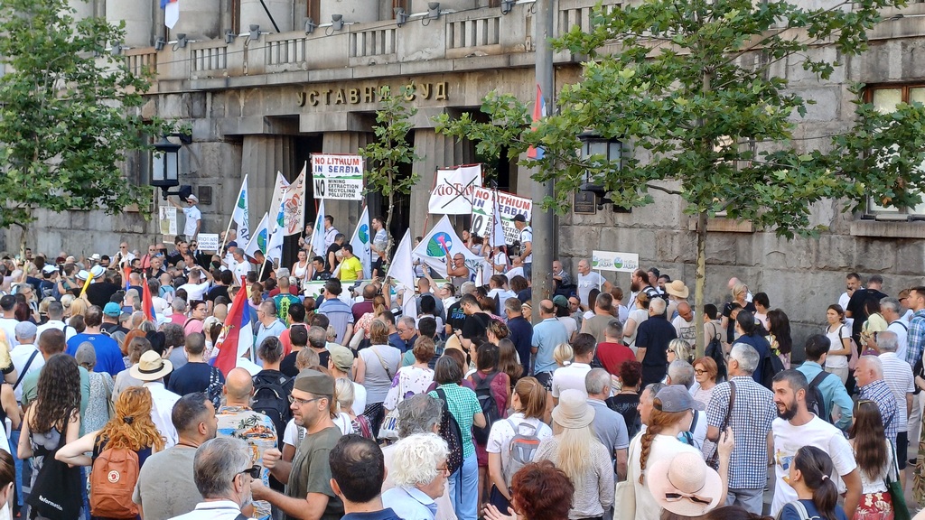 Foto vest – protest protiv eksploatacije litijuma u Srbiji