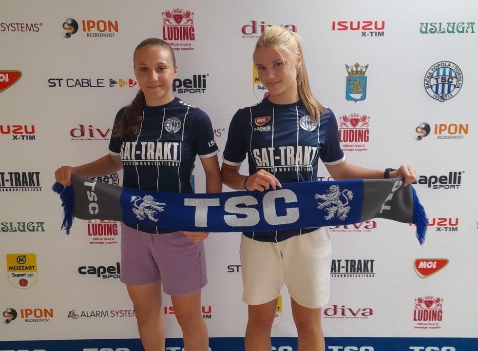 Tara Kocić i Ninoslava Stefanović iz Leskovca sledeće sezone zaigraće u dresovima TSC