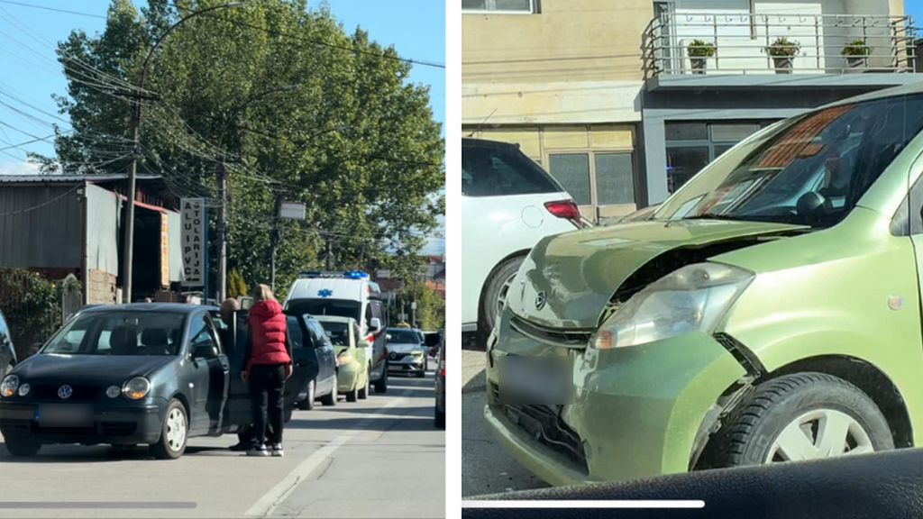 Lančani sudar na Lebanskom putu u Leskovcu, povređena jedna osoba