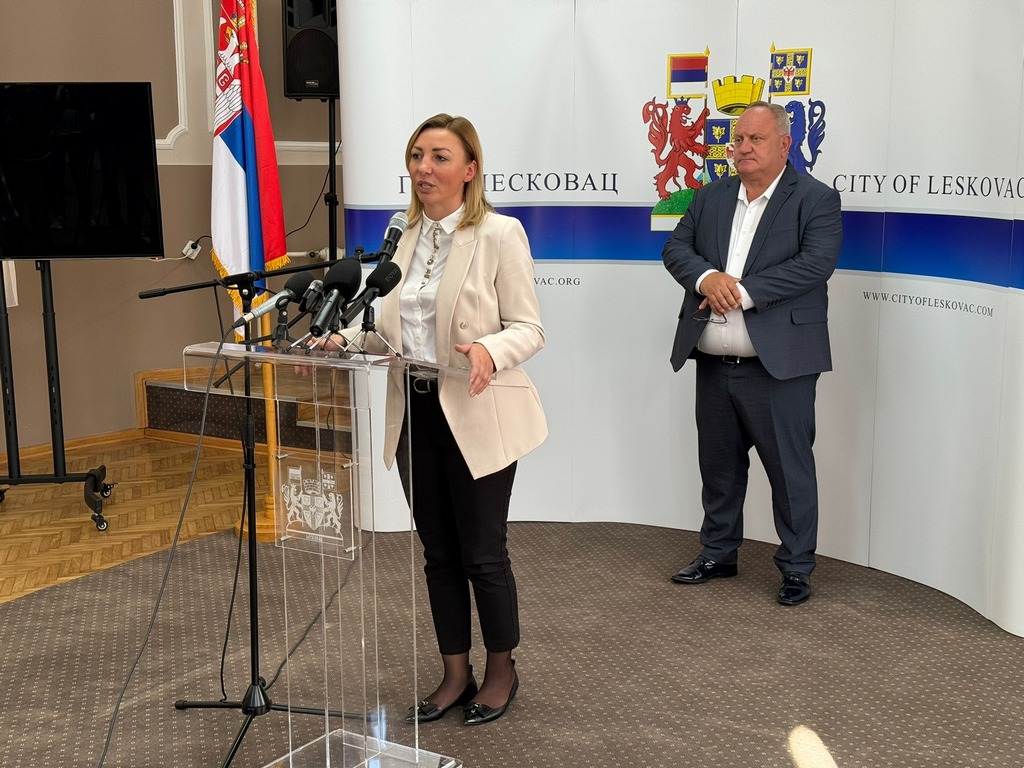 Ministarka Macura: Zaštita žena od nasilja u Leskovcu na visokom nivou