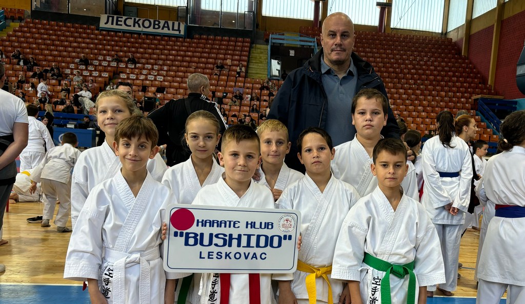 Karate klub “Bušido” osvojio 4, zlatne, jednu srebrnu i 3 bronzane medalje