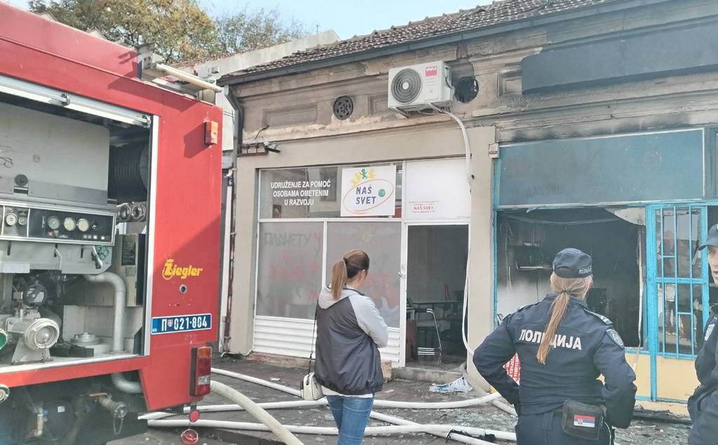 Udruženje „Naš svet“ moli za pomoć zbog materijalne štete nanete u jutrašnjem požaru u Leskovcu