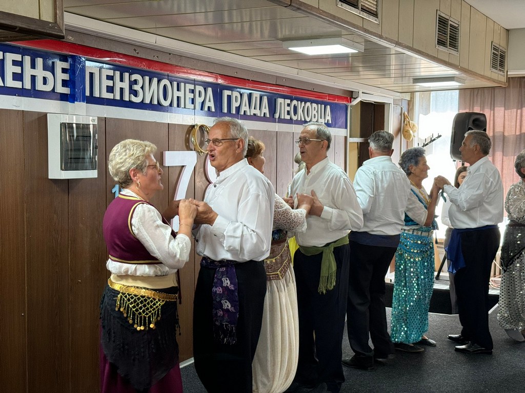 Udruženje penzionera Leskovca proslavilo 78. godišnjicu, od grada traže „malo više pomaganja“