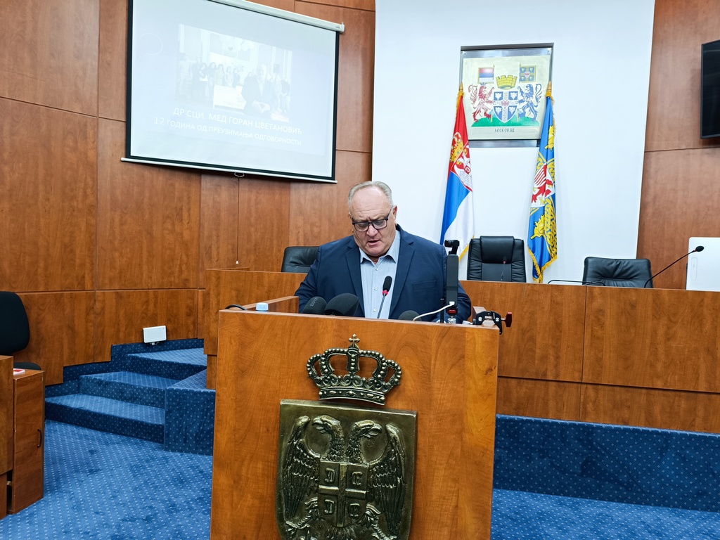 Cvetanović: Na narednoj sednici biće desetkovano Gradsko veće Leskovca