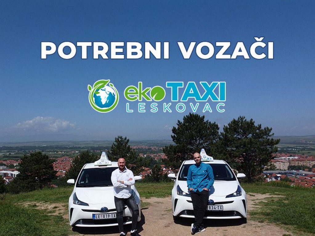 EkoTaxi Leskovac zapošljava!